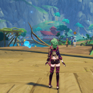 Foire animée, baignant dans les lumières d'été