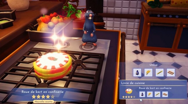 Roue de Kart en confisserie