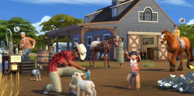 Sims 4 - Vie au ranch