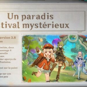 Un paradis estival mystérieux genshin impact 3.8