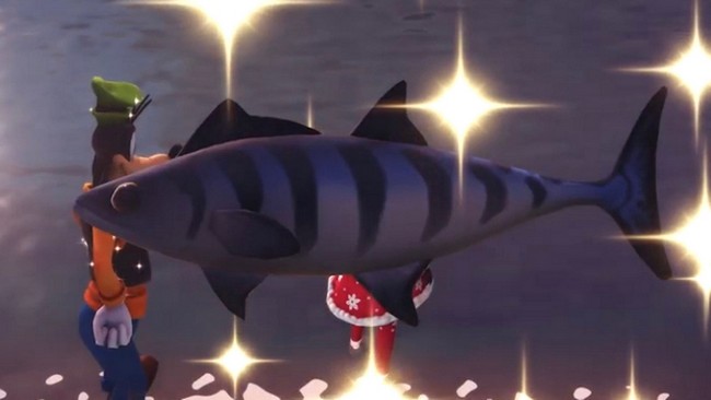 pêcher le thazard dans Disney Dreamlight Valley