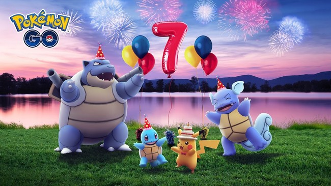 Événement 7ème anniversaire Pokémon GO