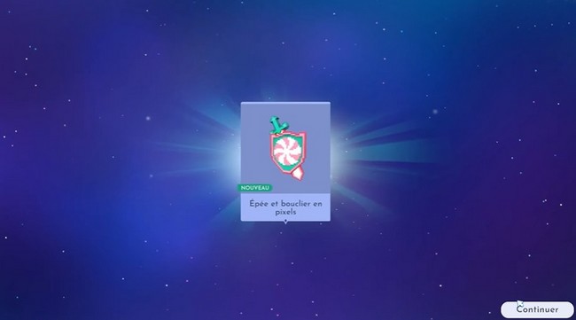 épée et bouclier en pixels-Disney Dreamlight Valley