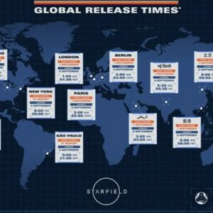 Heure de sortie de Starfield