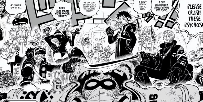 One Piece chapitre 1091 Retardé