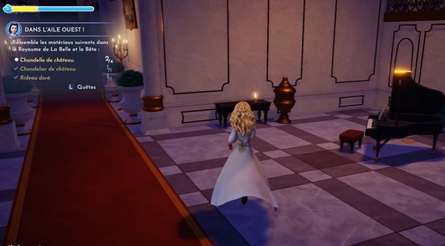 Emplacement de la quatrième Chandelle de château.