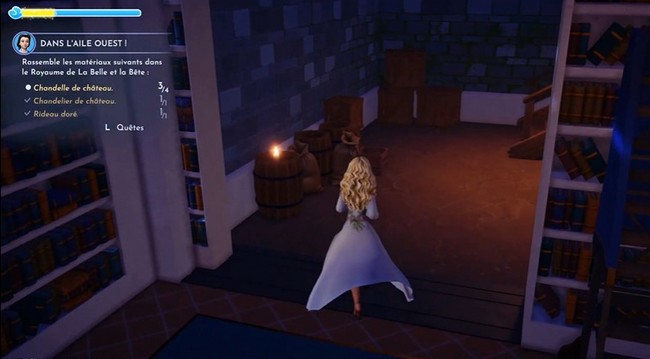 Emplacement de la première Chandelle de château.