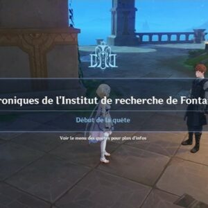 Chroniques de l'Institut de recherche de Fontaine de Genshin impact 4.1-1