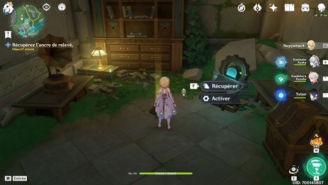 Chroniques de l'Institut de recherche de Fontaine de Genshin impact 4.1-16