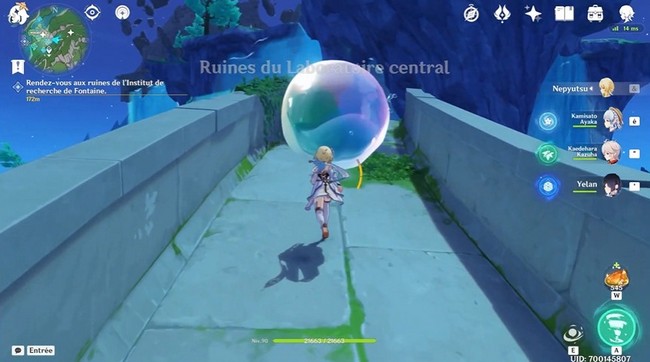 Chroniques de l'Institut de recherche de Fontaine de Genshin impact 4.1-30