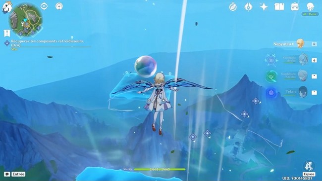 Chroniques de l'Institut de recherche de Fontaine de Genshin impact 4.1