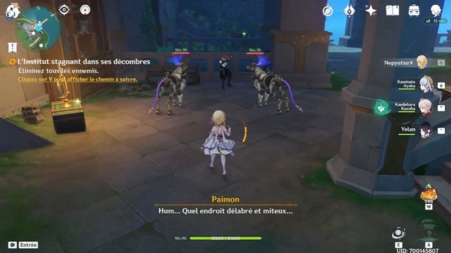 Chroniques de l'Institut de recherche de Fontaine de Genshin impact 4.1