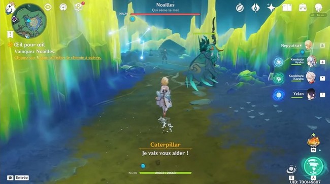 Quête Œil pour œil Genshin Impact-2