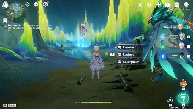 Quête Œil pour œil Genshin Impact