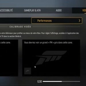 Réglage de la luminosité dans Forza Motorsport 8-1