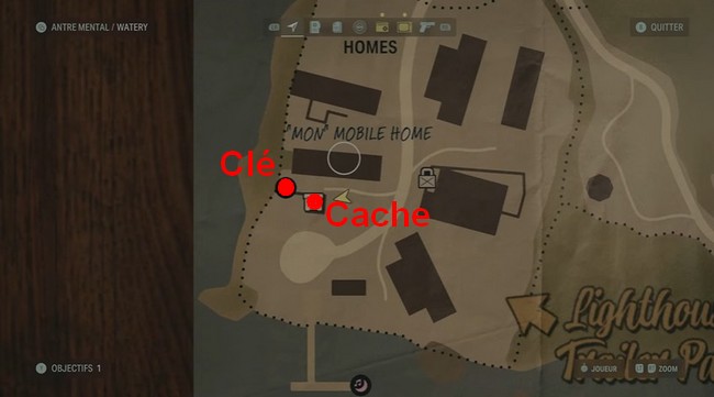 Solution Cache de la Secte mobile Home à Watery Alan Wake 2
