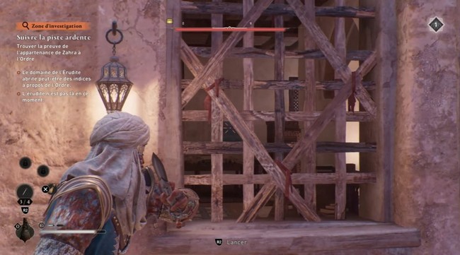 Trouver la preuve de l'appartenance de Zahra à l'Ordre Assassin’s Creed Mirage