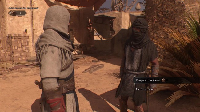 jeton de service de pouvoir 