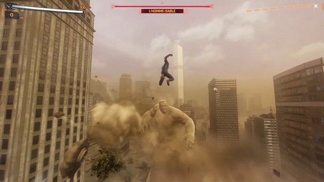 emplacement l'Homme-sable dans Spider-Man 2