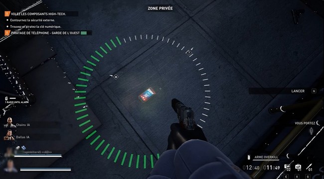 trouver et pirater la clé numérique Mission 99 boîtes-Payday 3-1