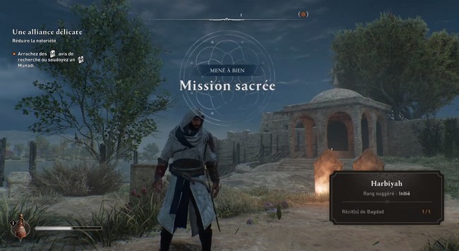 le Récit de Bagdad Mission sacrée-Assassin's Creed Mirage