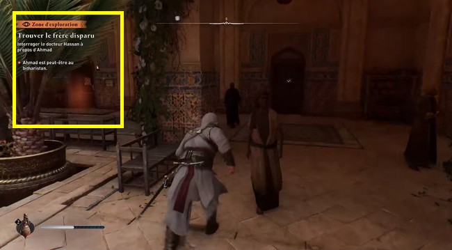 trouver le frère disparu-Assassin's Creed Mirage