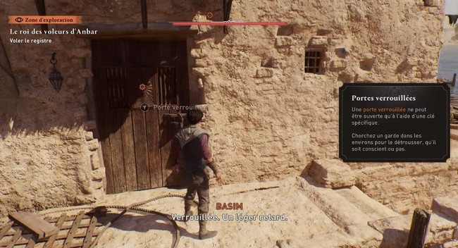 voler le registre dans la quête Le roi des voleurs d'Anbar d'Assassin's Creed Mirage