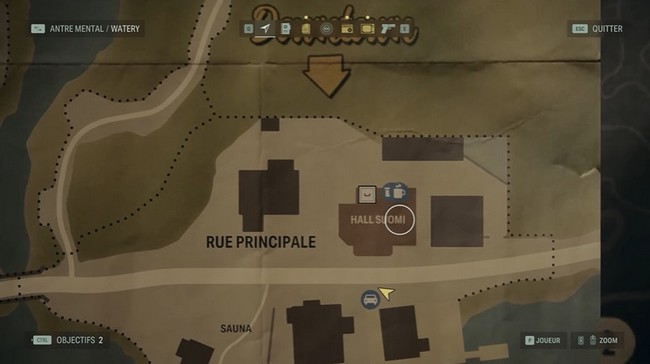 Emplacement Mayor Setter Alan Wake 2