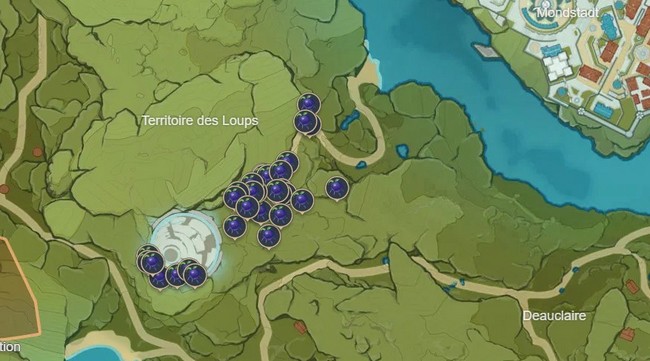 Emplacement baie à crochet genshin impact