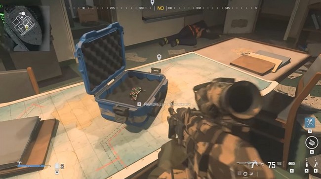 Mission Précieuse cargaison MW3-Récupérez les traceurs GPS sur le bateau