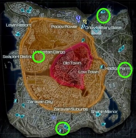 Emplacements niche chien de l'enfer mw3 zombies