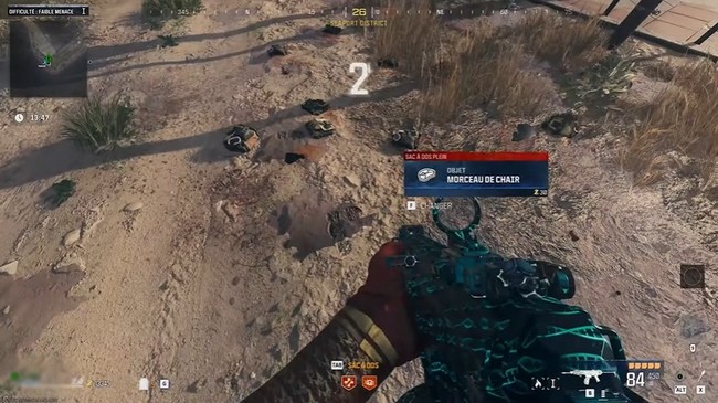 morceau de chair- Chien Zombie Allié dans Zombie MW3