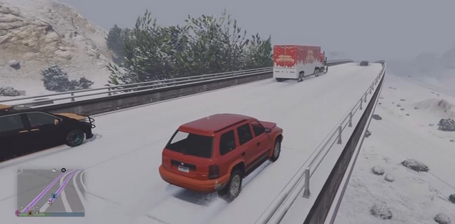 Camion de noël GTA Online