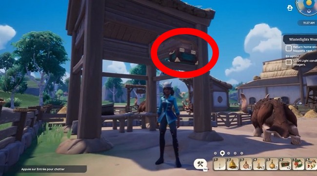 Coffre Lueurs Hivernales à Palia 4