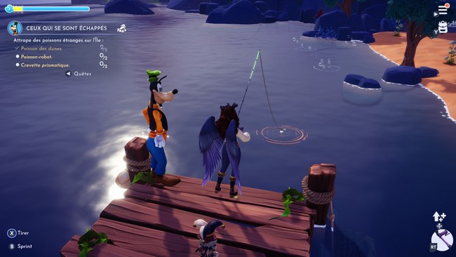 Emplacement Poisson robot Disney Dreamlight Valley-1