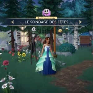 Le sondage des fêtes Disney Dreamlight Valley