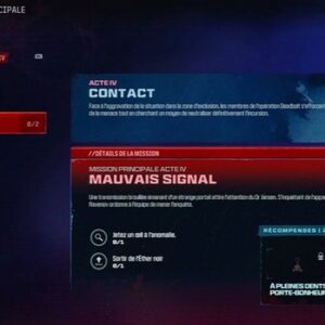 Mauvais signal MW3 Saison 1 Zombie