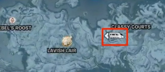 Monter à bord du train Fortnite Chapitre 5 saison 1