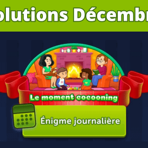 Solutions 4 Images 1 Mot Le moment cocooning pour le mois décembre 2023