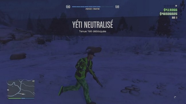 Tenue Yéti Gta online