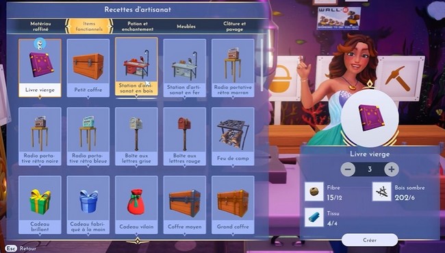 Un cadeau pour Olaf dans Disney Dreamlight Valley