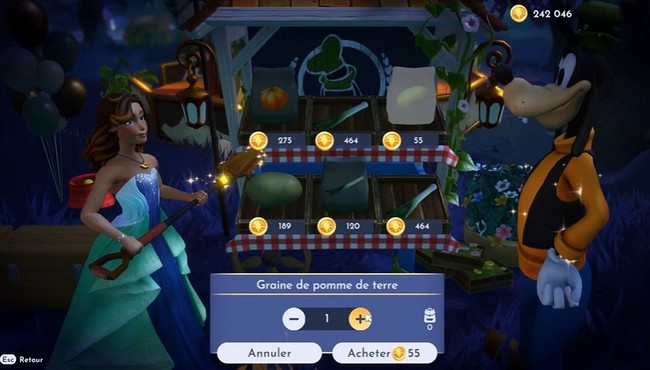 Un cadeau pour Scar dans Disney Dreamlight Valley