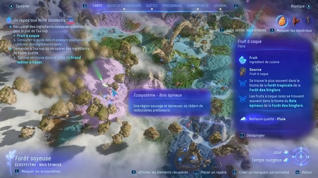 emplacement Fruit à coque noble-Avatar Frontiers of Pandora