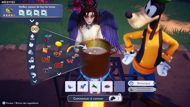 recette meilleur poisson de tous les temps-Disney Dreamlight Valley