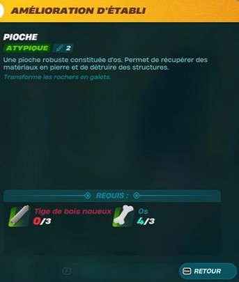 pioche atypique lego fortnite