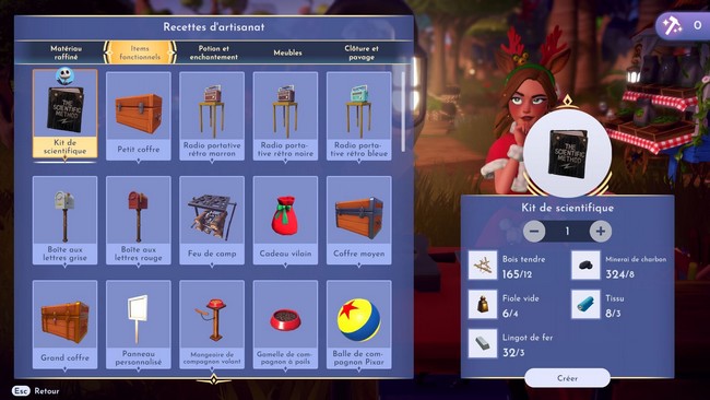 quête Méthode Scientifique-Disney Dreamlight Valley-2