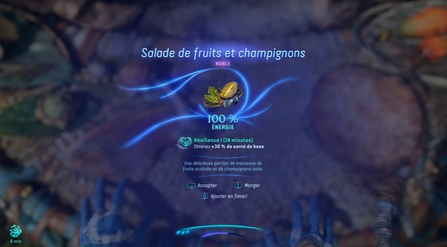 salade de fruit et champignons Avatar Frontiers of Pandora-2