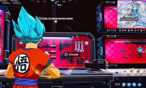 Établi de Modification Fortnite