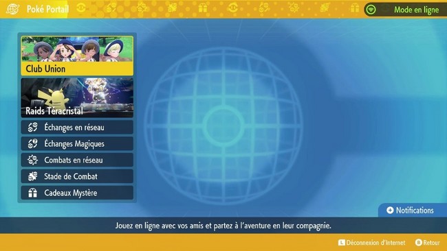 Club Union Pokémon Écarlate et Violet