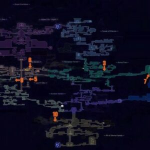 Emplacements Lingots de Damas Azur de Prince of Persia The Lost Crown